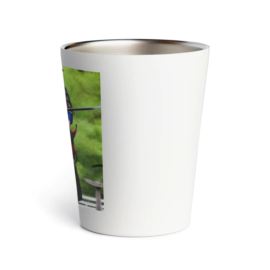 ミラくまの鎧を着た侍 Thermo Tumbler