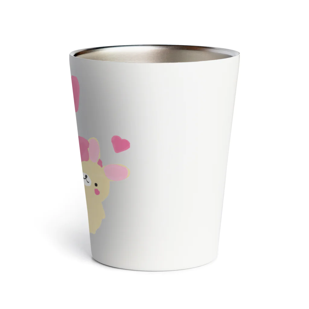 美女木小学校！のかわいいうさちゃん Thermo Tumbler