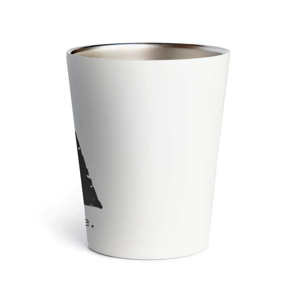 noisie_jpの【A】イニシャル × Be a noise. Thermo Tumbler