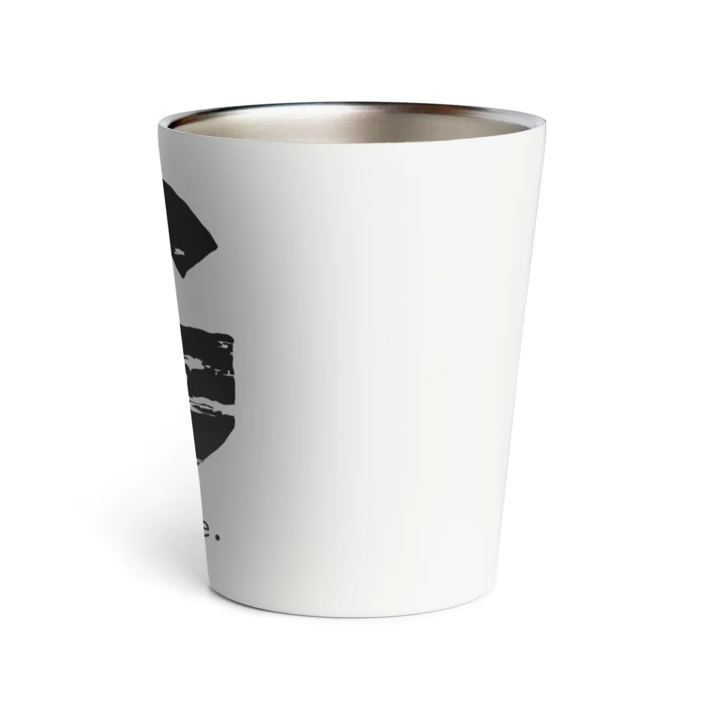 noisie_jpの【G】イニシャル × Be a noise. Thermo Tumbler