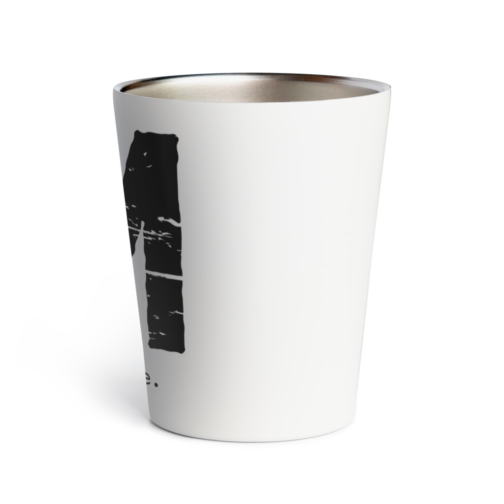 noisie_jpの【M】イニシャル × Be a noise. Thermo Tumbler