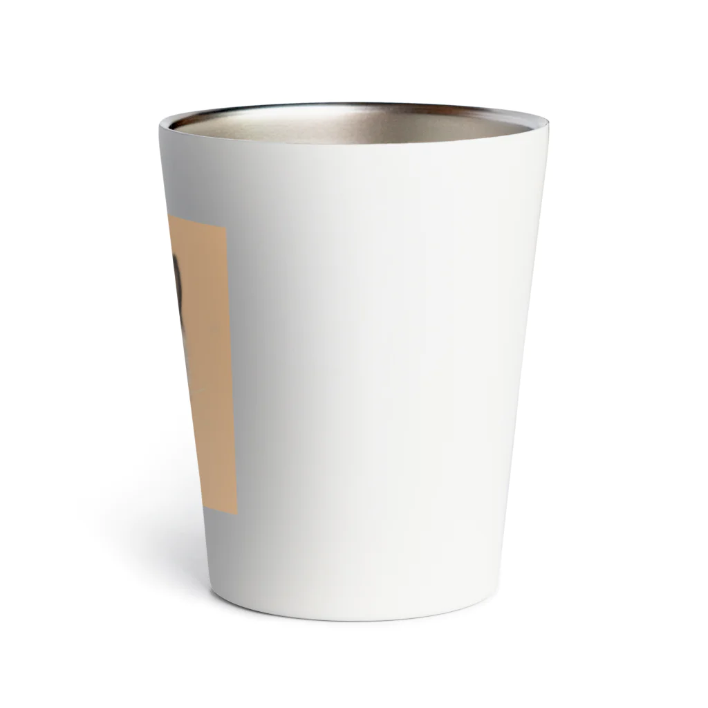 jasmine@ペットの似顔絵やさんのマロン色の愛らしさ Thermo Tumbler