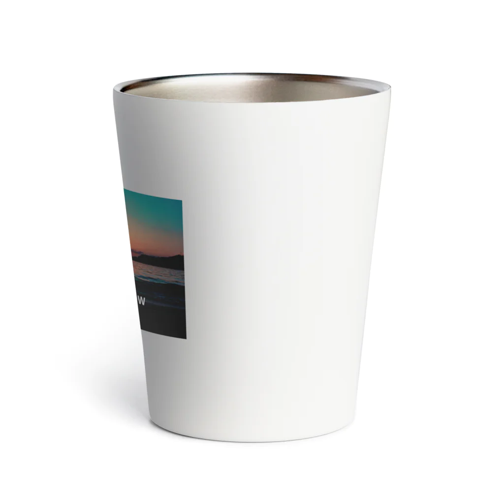 In_my_roomの朝焼けが綺麗な海 Thermo Tumbler