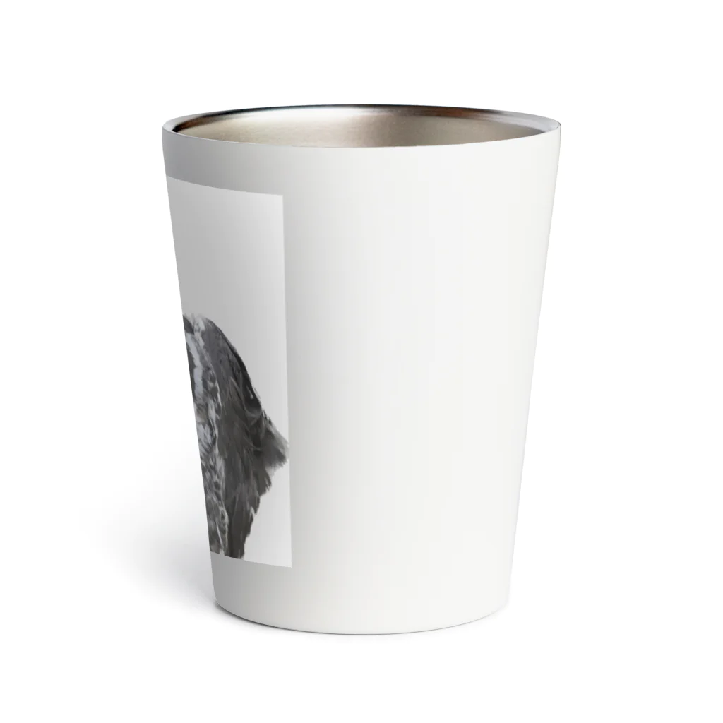 Little_Huge_Wild_Animalsのツミとぼけ Thermo Tumbler