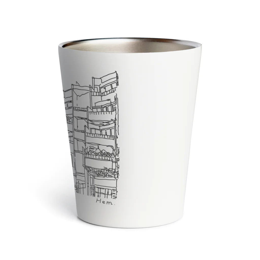 _Hem_のツボな建物_No.１ Thermo Tumbler