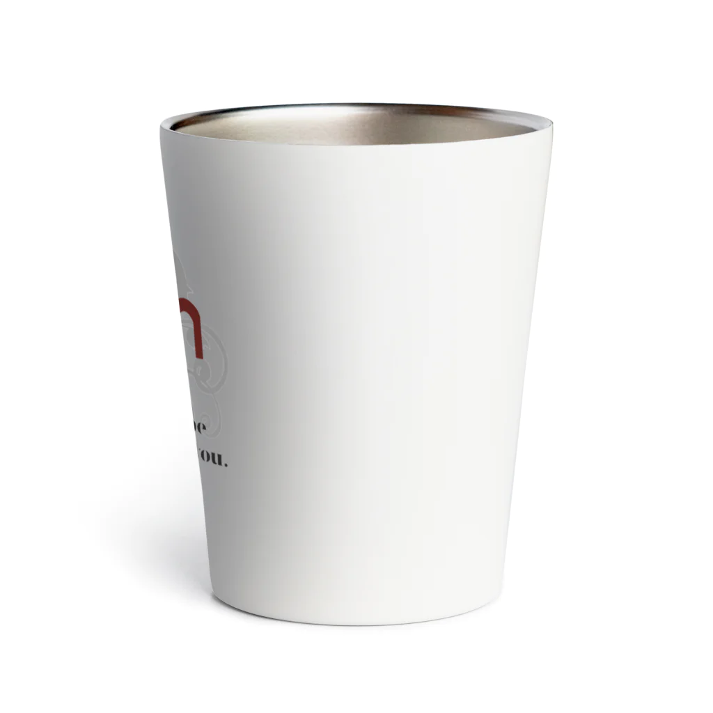 SaionjiNami_OfficialMerchandiseのℱⁿ（世界樹と黒フォント） 西園寺ナミ公式グッズ Thermo Tumbler