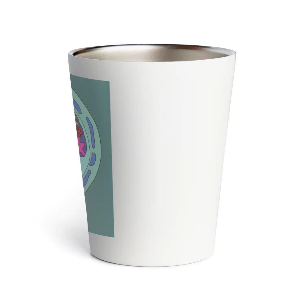 mogの頭ん中お花畑 Thermo Tumbler