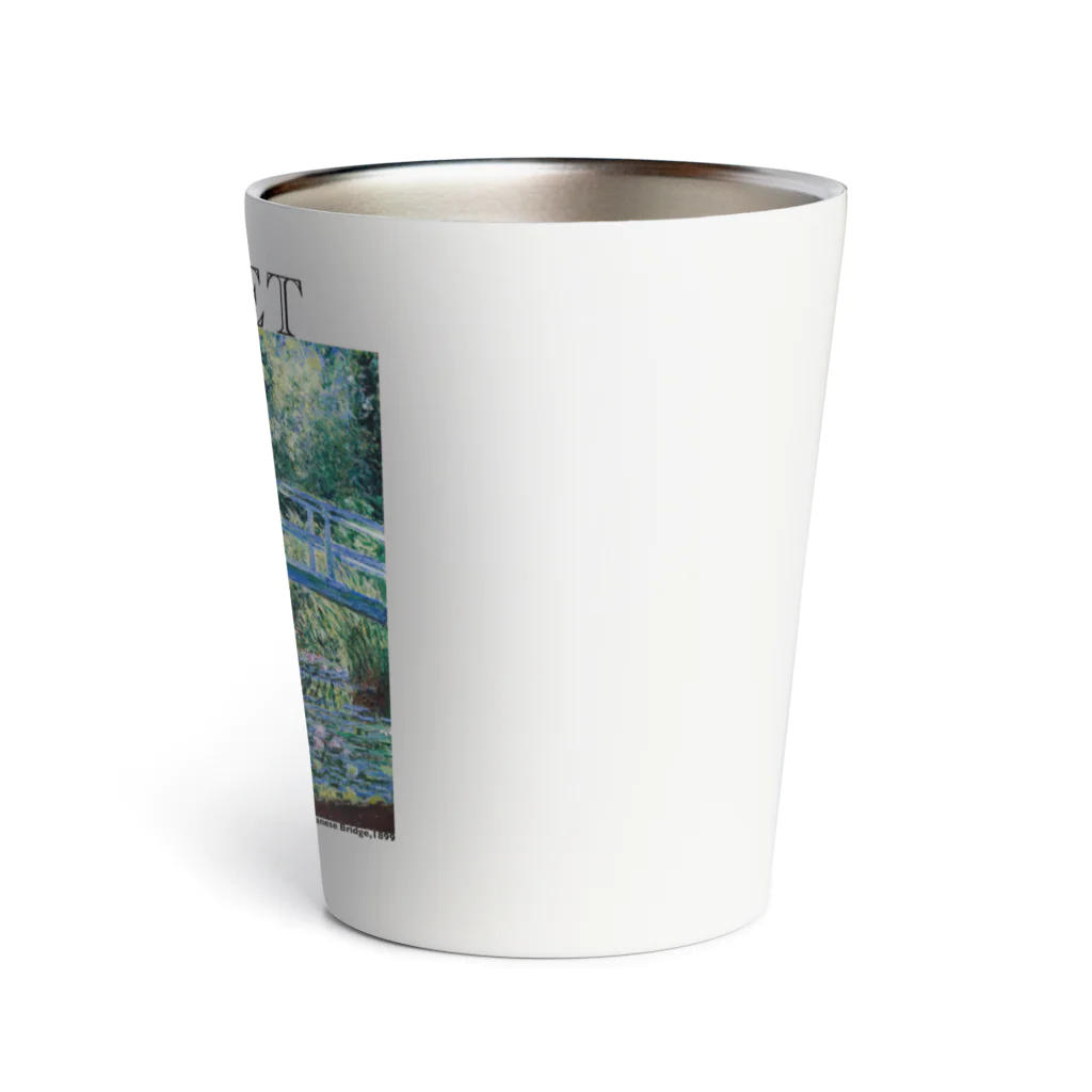 MUGEN ARTのモネ　睡蓮の池と日本の橋　Claude Monet　 Thermo Tumbler