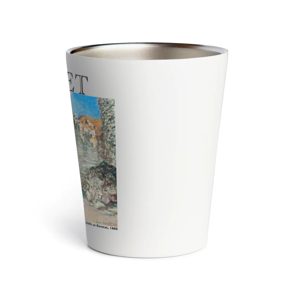 MUGEN ARTのモネ　エトルタの断崖  Claude Monet Thermo Tumbler