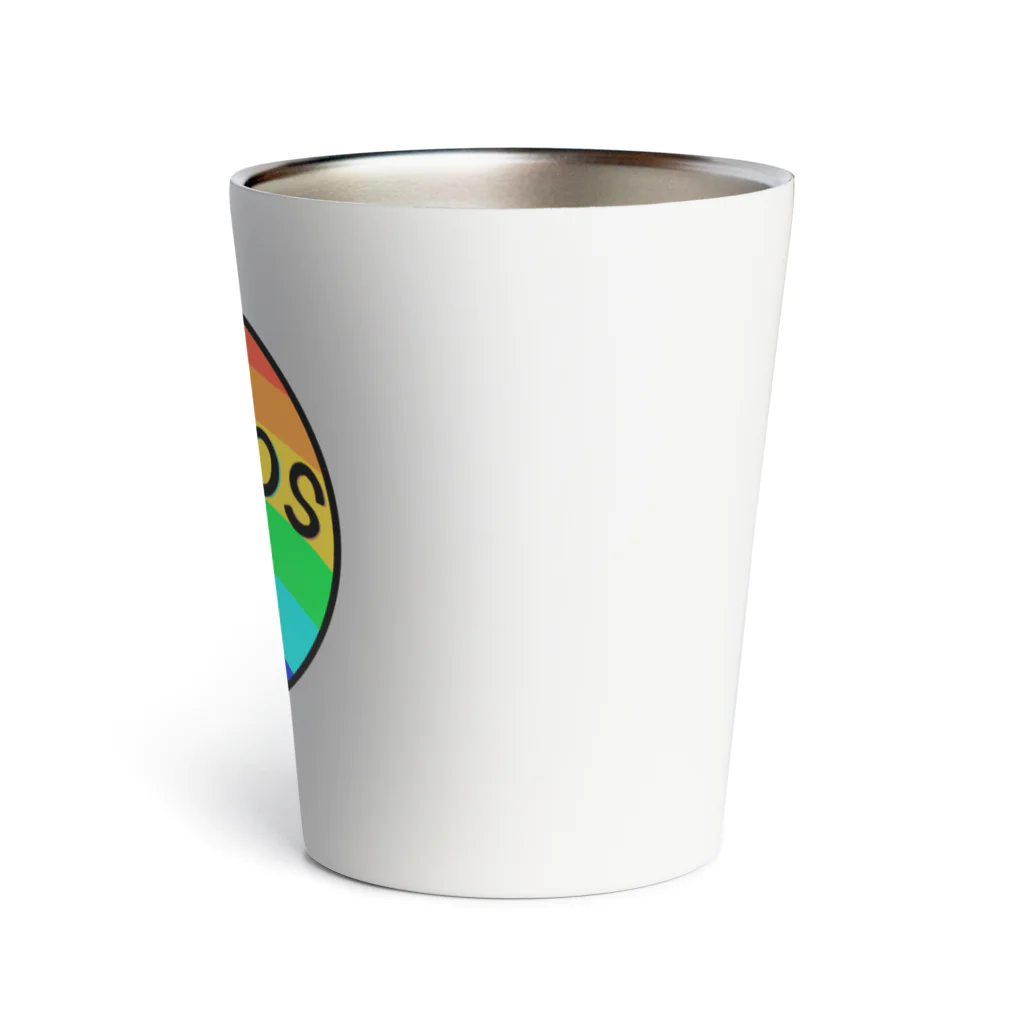 -cosmos-の虹色の星 Thermo Tumbler