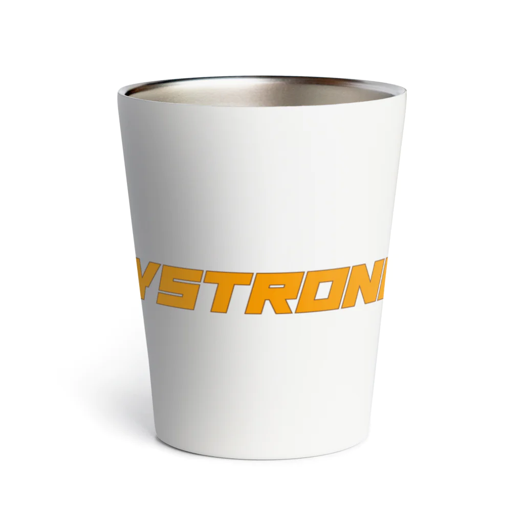 ハロー松田のとんかつTシャツのKASTUCURRYSTRONGKARAI Thermo Tumbler