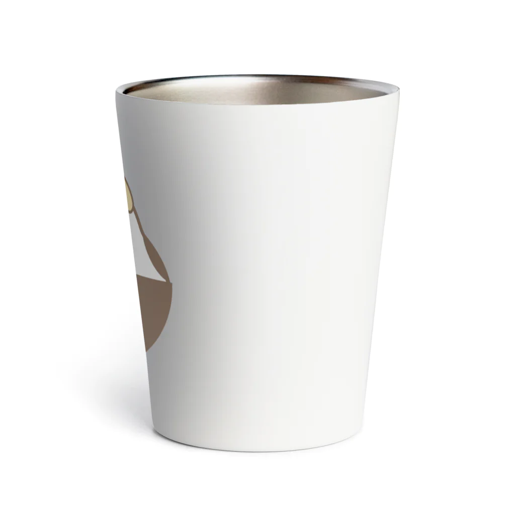 ぽぴーぴぽーの卵かけシマエナガ Thermo Tumbler