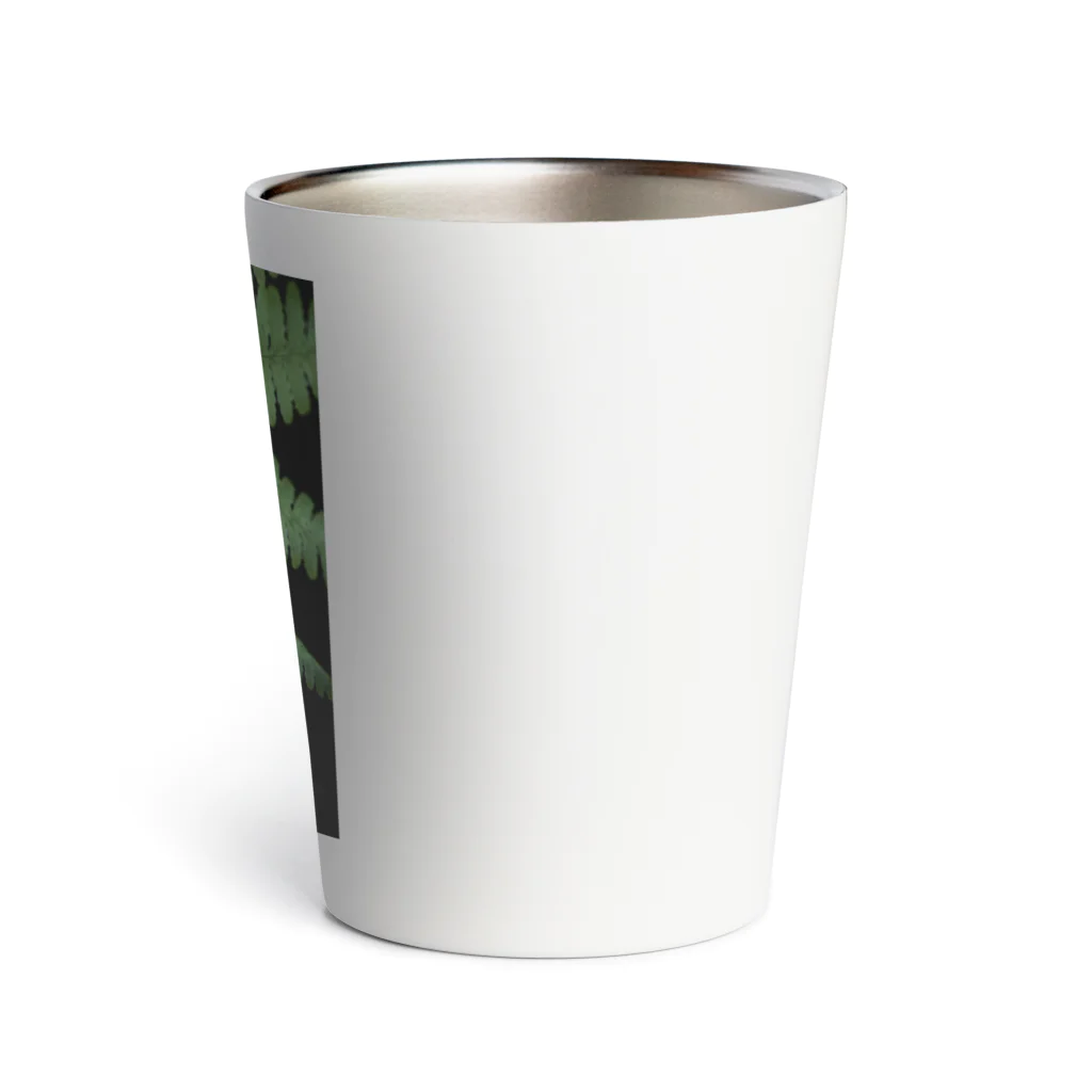 Shuchoの恐竜の葉っぱ Thermo Tumbler