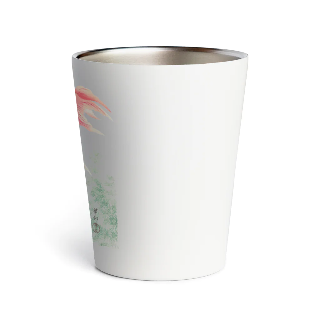 MUGEN ARTの二匹の金魚　小原古邨作品編集　日本のアートTシャツ＆グッズ Thermo Tumbler