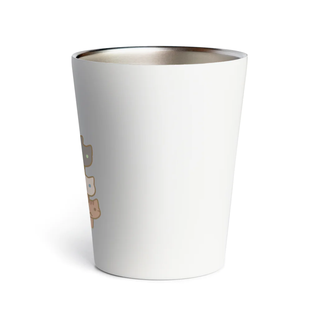 アトリエかののにゃんこ大集合 Thermo Tumbler