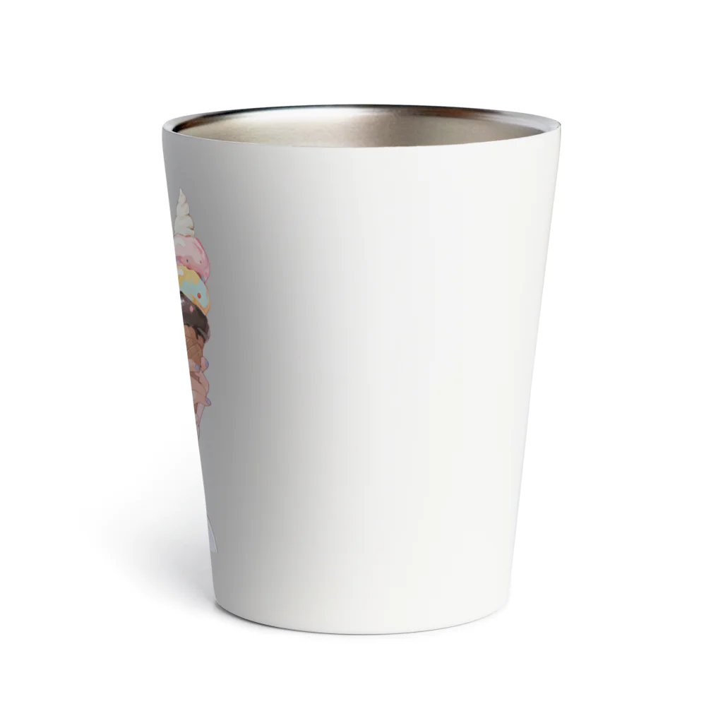 ヤバいTシャツ屋しゃんの暑い夏はアイスだ011 Thermo Tumbler