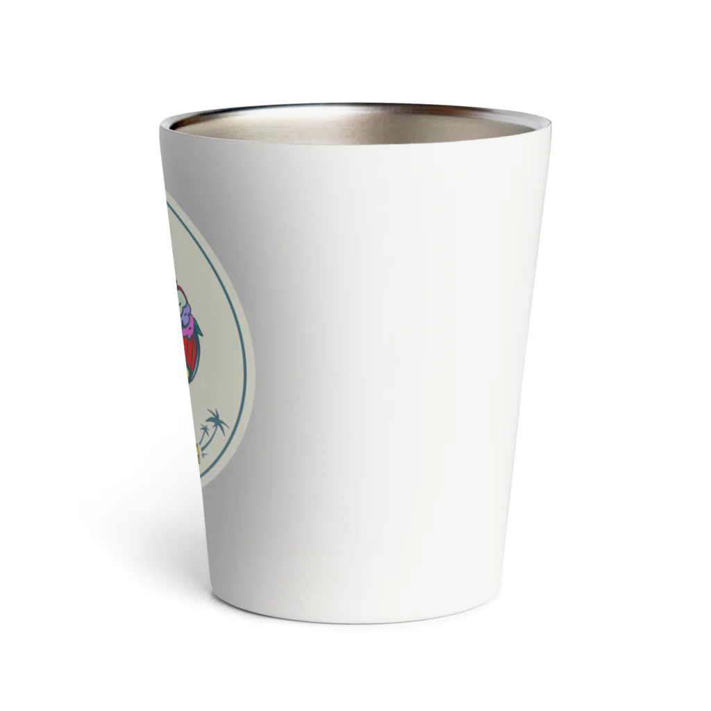 ちゃとらま　CHA10ramaのアロハ　ペケコ Thermo Tumbler