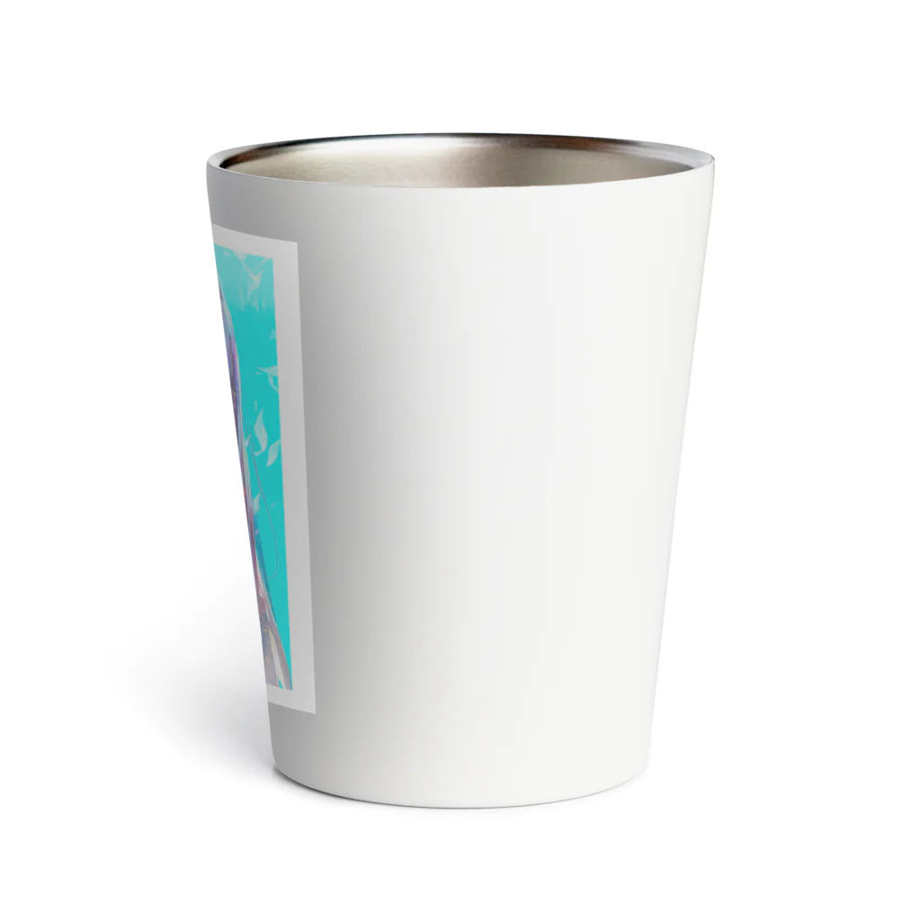 帆波　綾の青髪 Thermo Tumbler