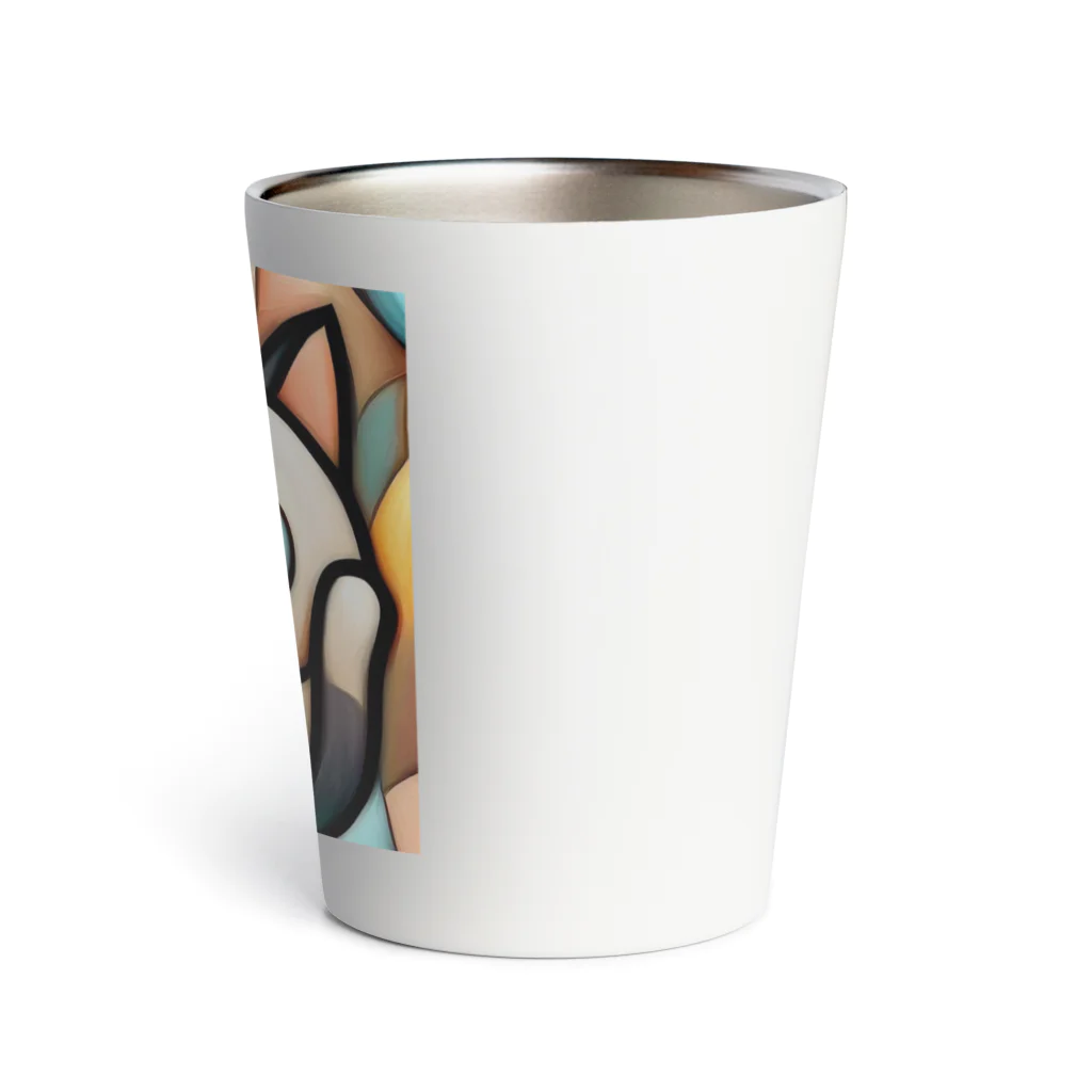 T2 Mysterious Painter's ShopのMysterious Cat Thermo Tumbler