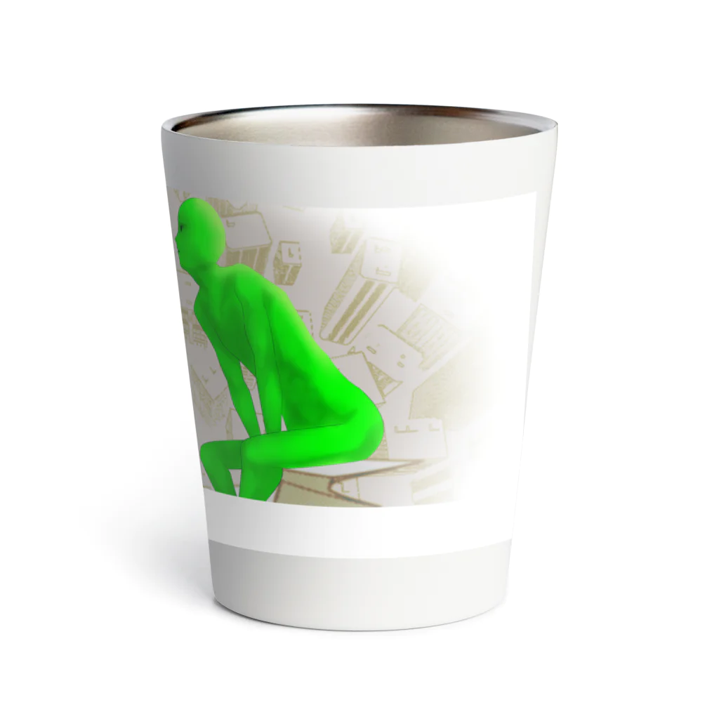 NORIためすけの緑色の生物 Thermo Tumbler