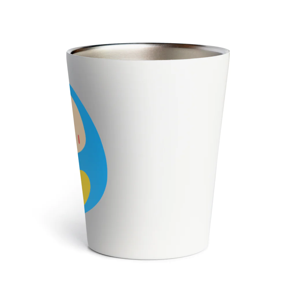 うさのこの青だるま Thermo Tumbler