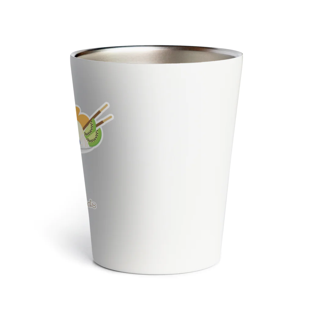 HeartToMeの喫茶　花猫珈琲　＜プリンアラモード＞ Thermo Tumbler