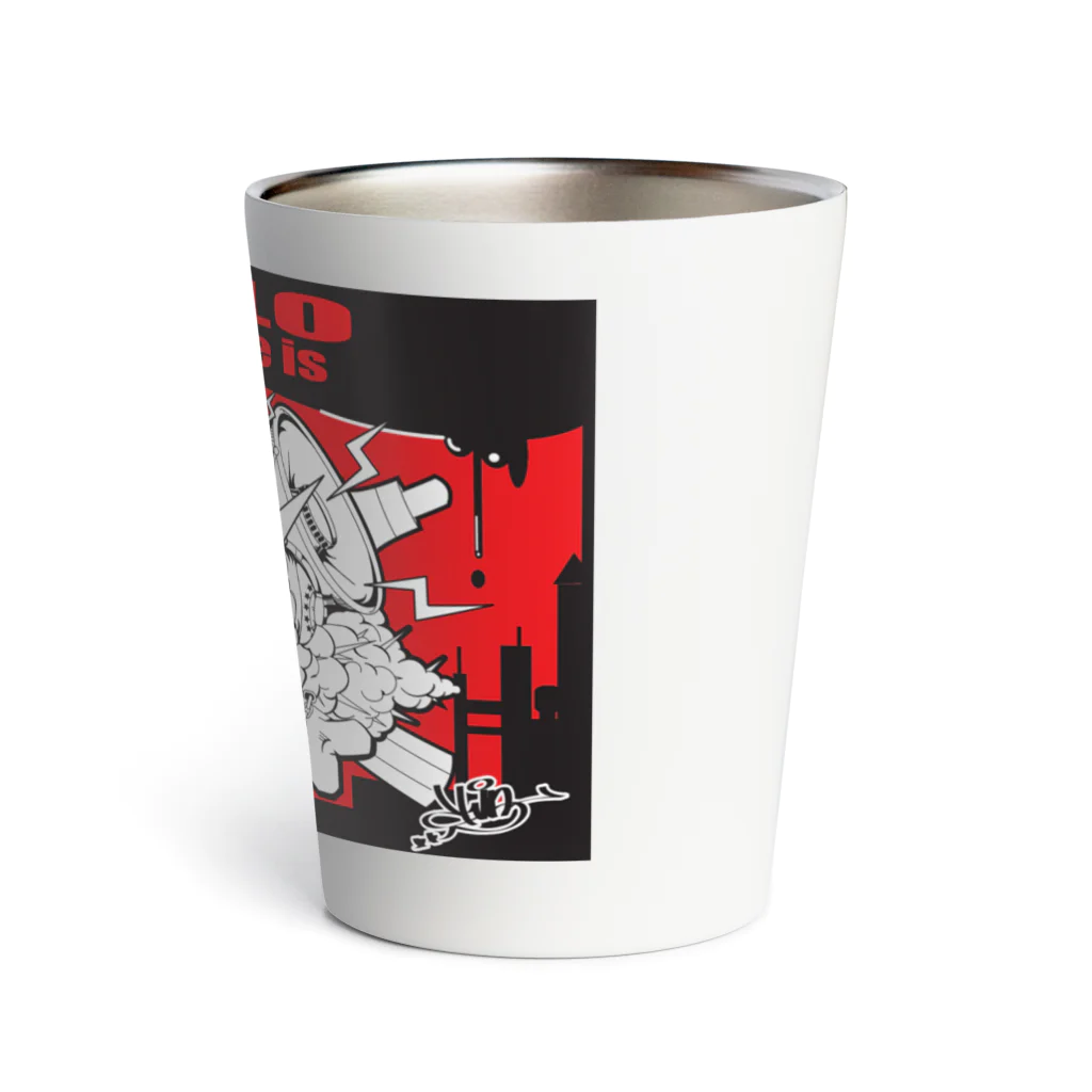 FIVE-BEANSのスカルスピーカー Thermo Tumbler