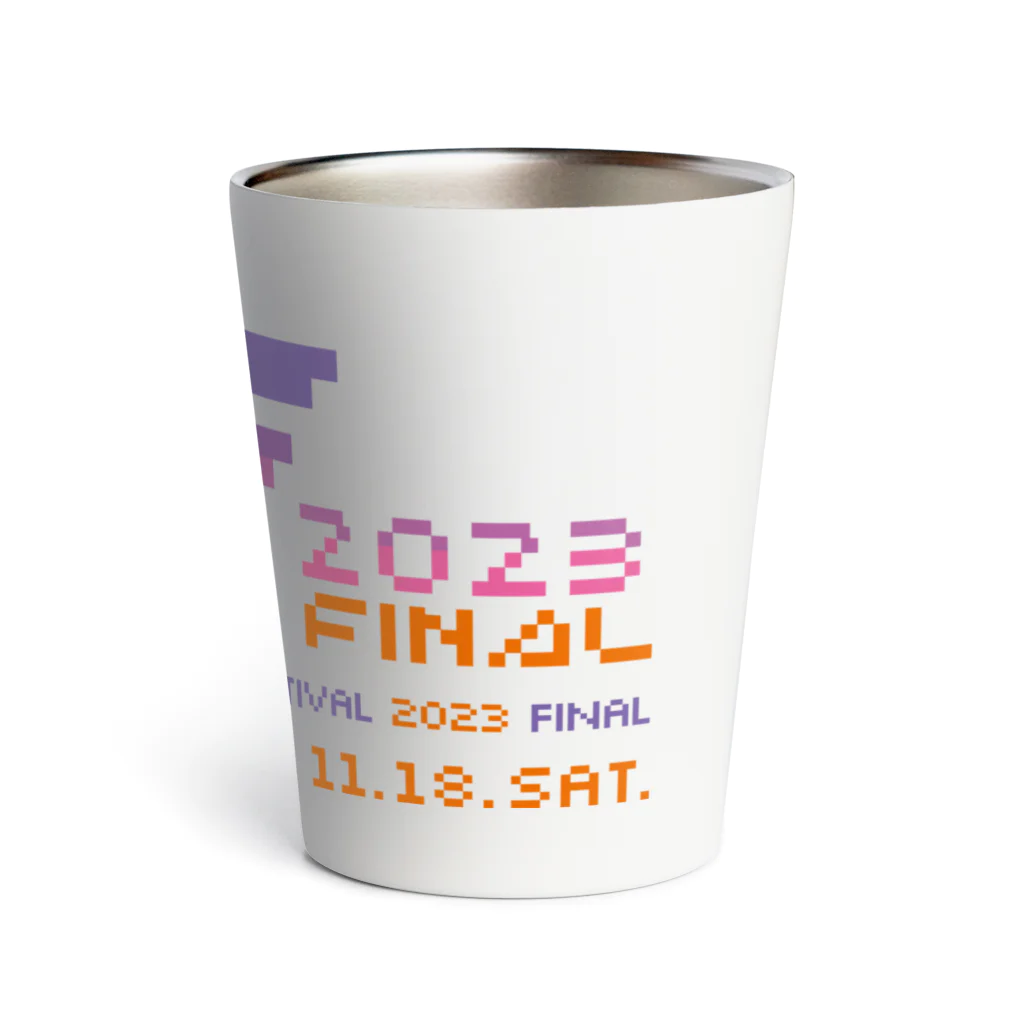 RedAnusDesignのPRF 2023 FINAL 日付入り Thermo Tumbler