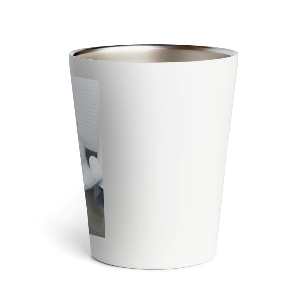 chan kumiの寝起きのニャンコ先生 Thermo Tumbler