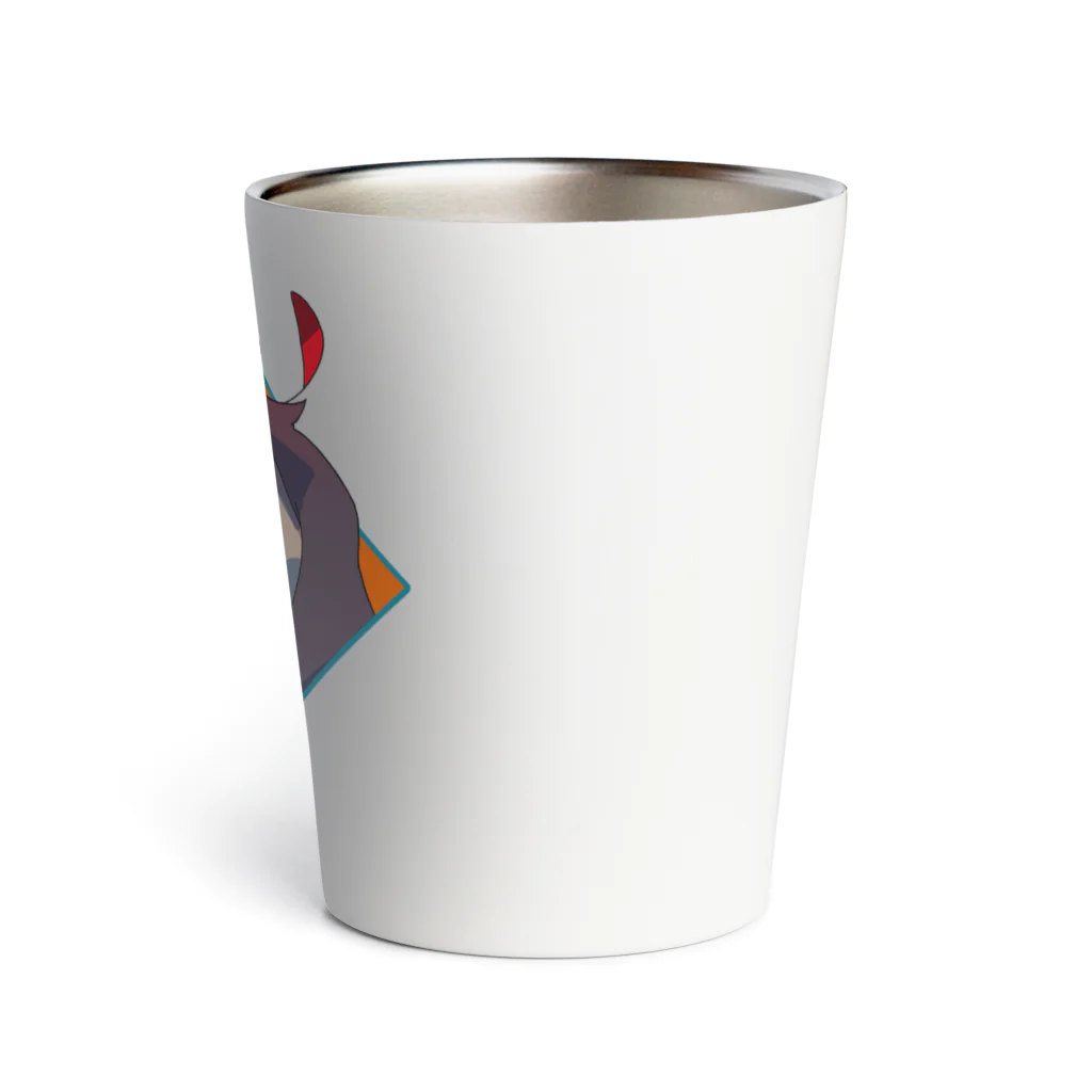 蜥蜴もんよのもくもくもんよ Thermo Tumbler