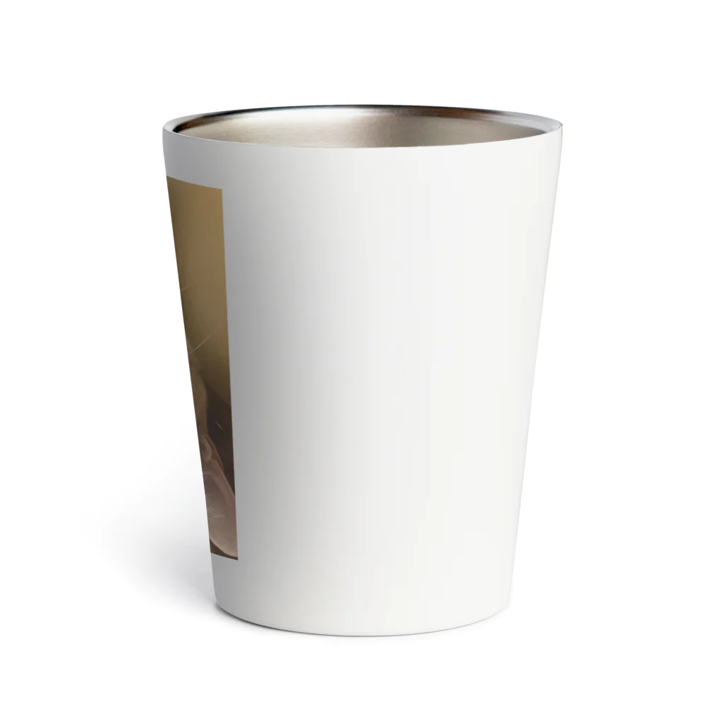 ももがいっぱいショップ　ネコのコロリンもも　ねこ Thermo Tumbler