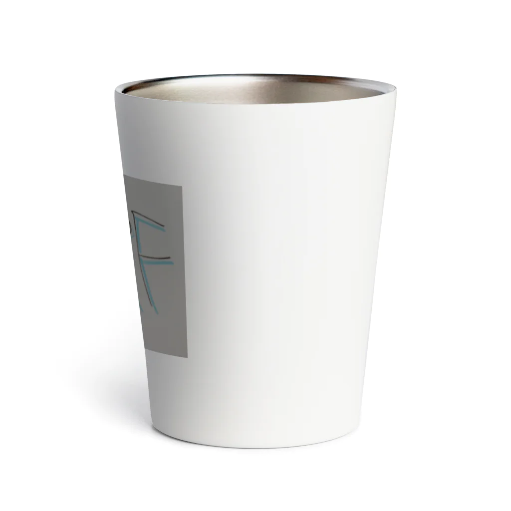 SURF810のSURF 文字(青影) Thermo Tumbler
