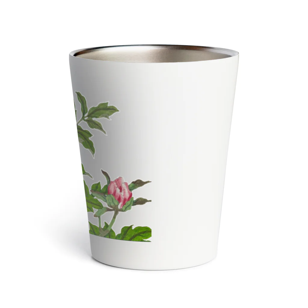 JapaneseArt Yui Shopの牡丹 Thermo Tumbler