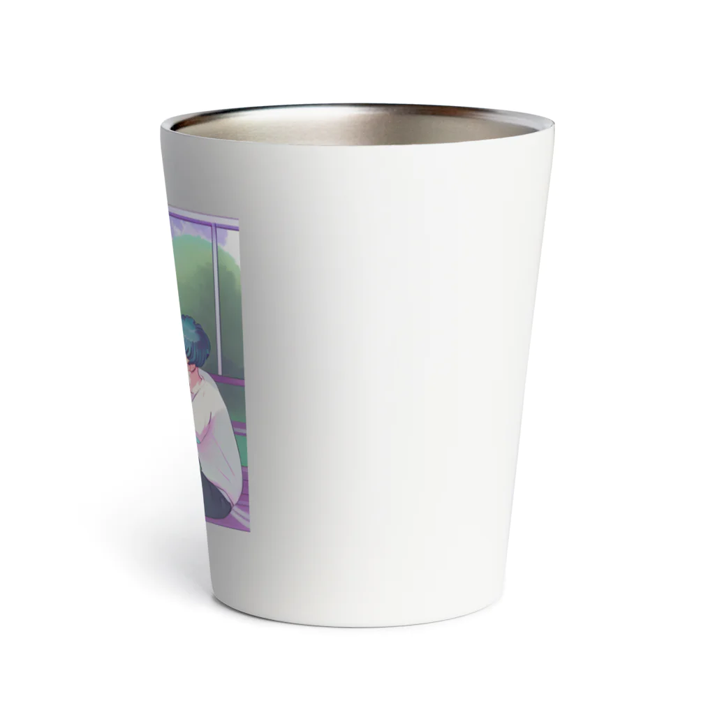 みやこのオリジナルショップのエモい大学生のカップル Thermo Tumbler