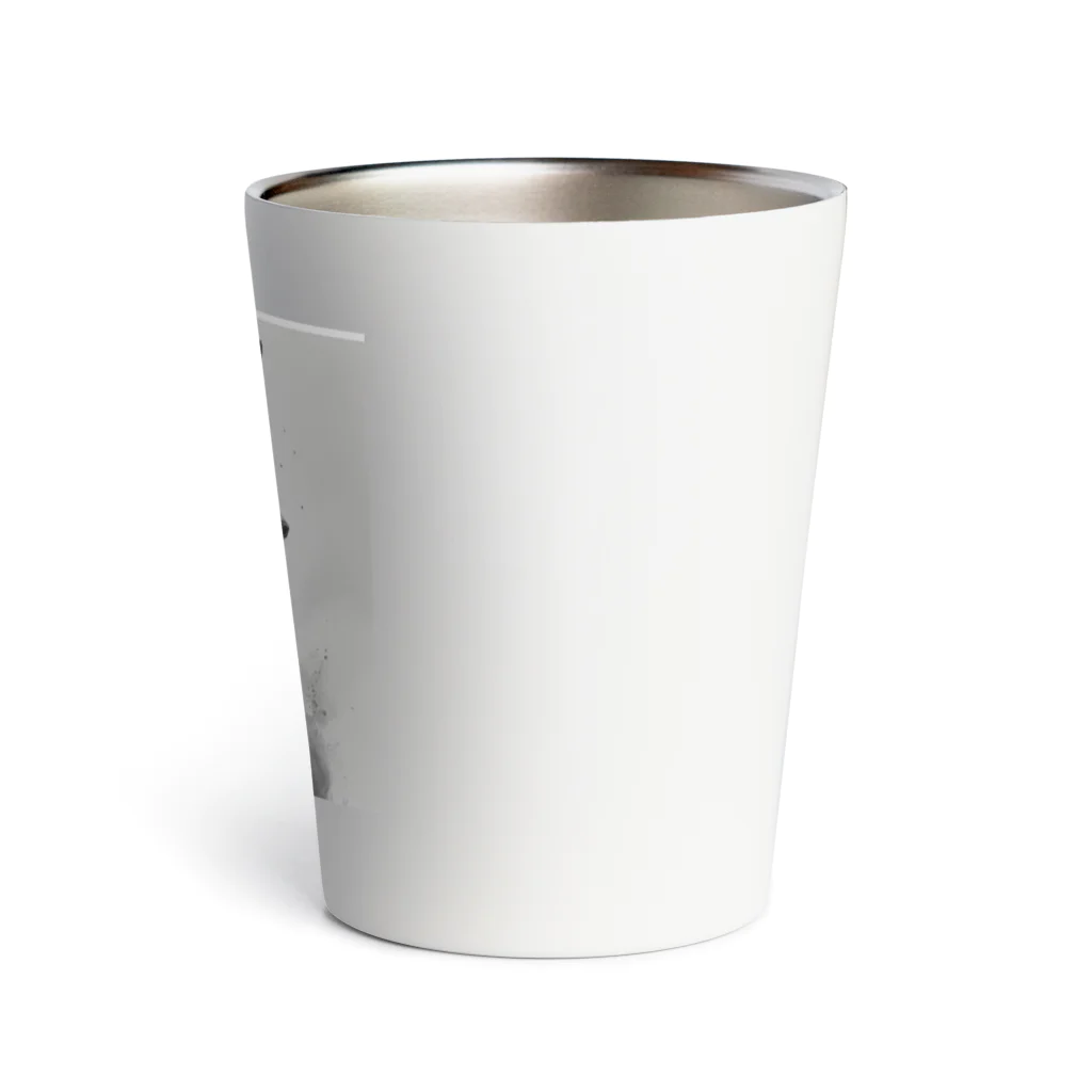 suuの水墨画風の狐 Thermo Tumbler