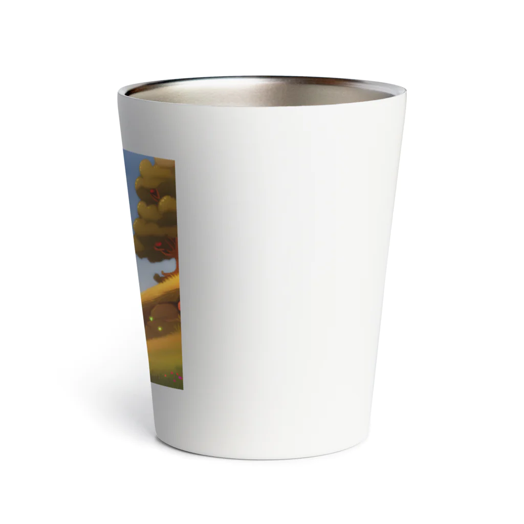 ryuji2618のハッピーガール Thermo Tumbler