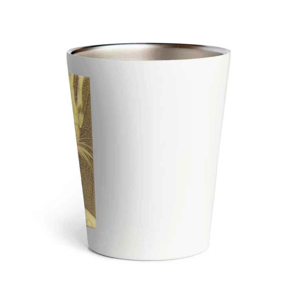 金色猫のキラキラネコ Thermo Tumbler