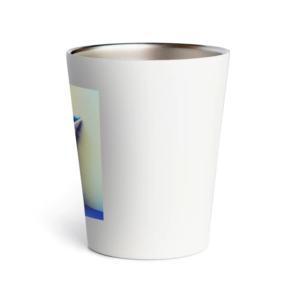 癒されショップのお昼寝ニャンコ Thermo Tumbler