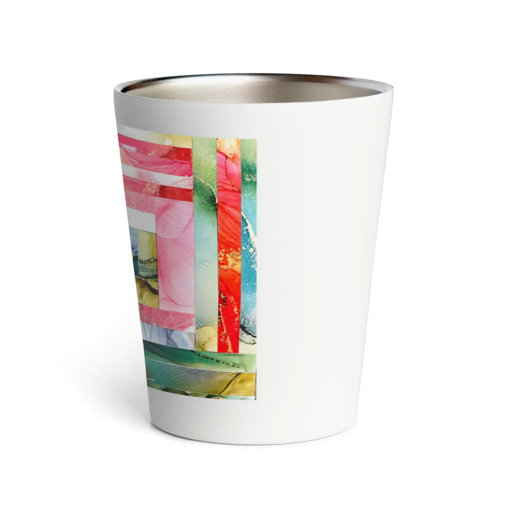 janetのJapanese stripes 2 Thermo Tumbler