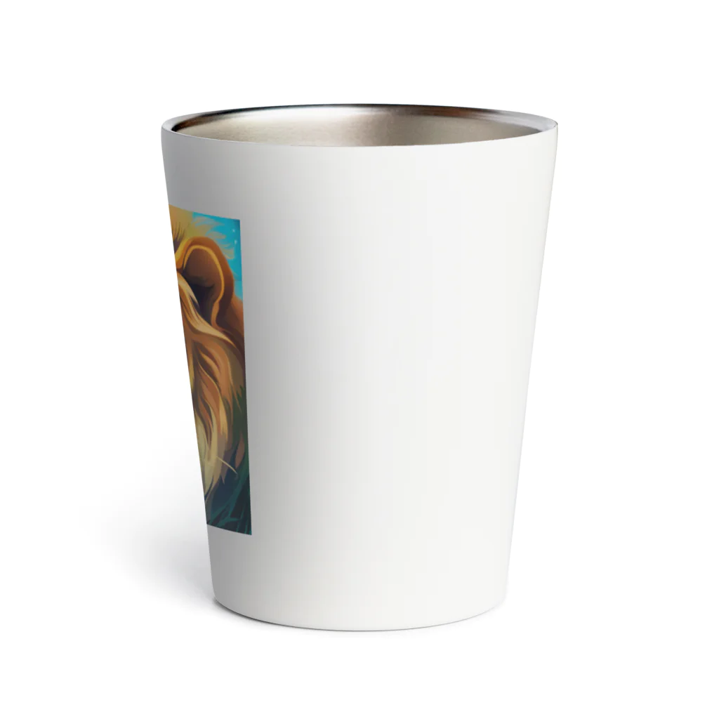 KURISANのライオン Thermo Tumbler