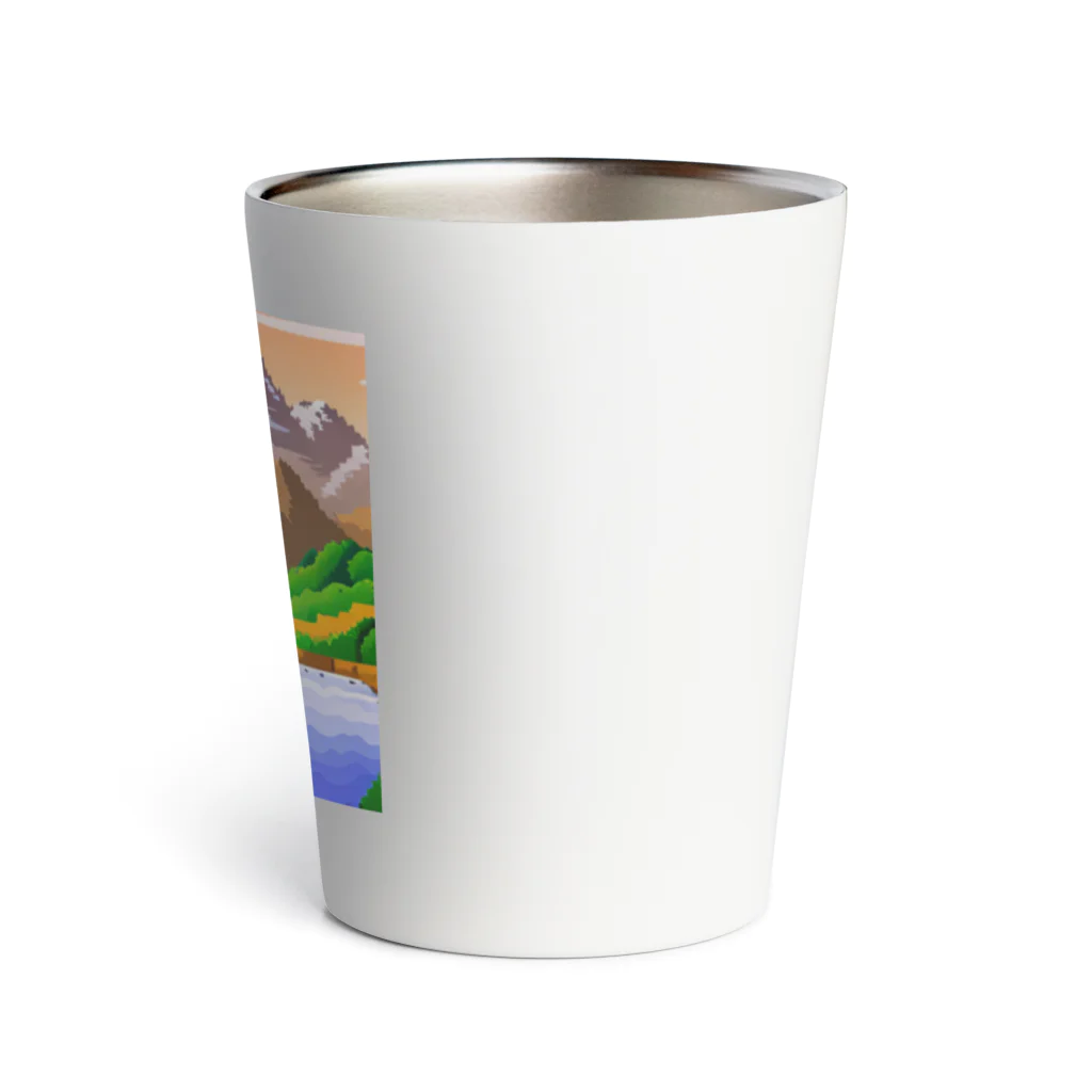 ろよずやのピクセルアート Thermo Tumbler