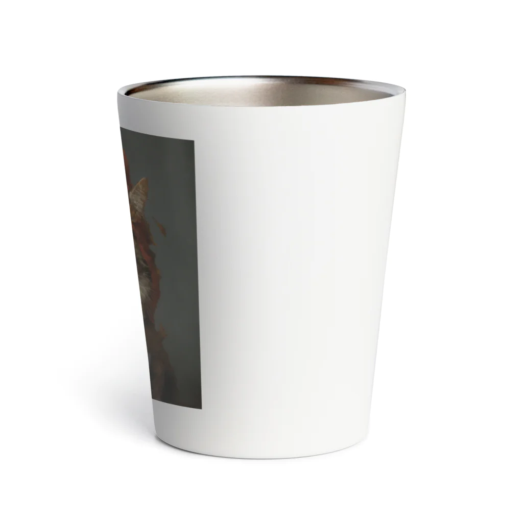 Shiyunのドット猫 グッズ Thermo Tumbler