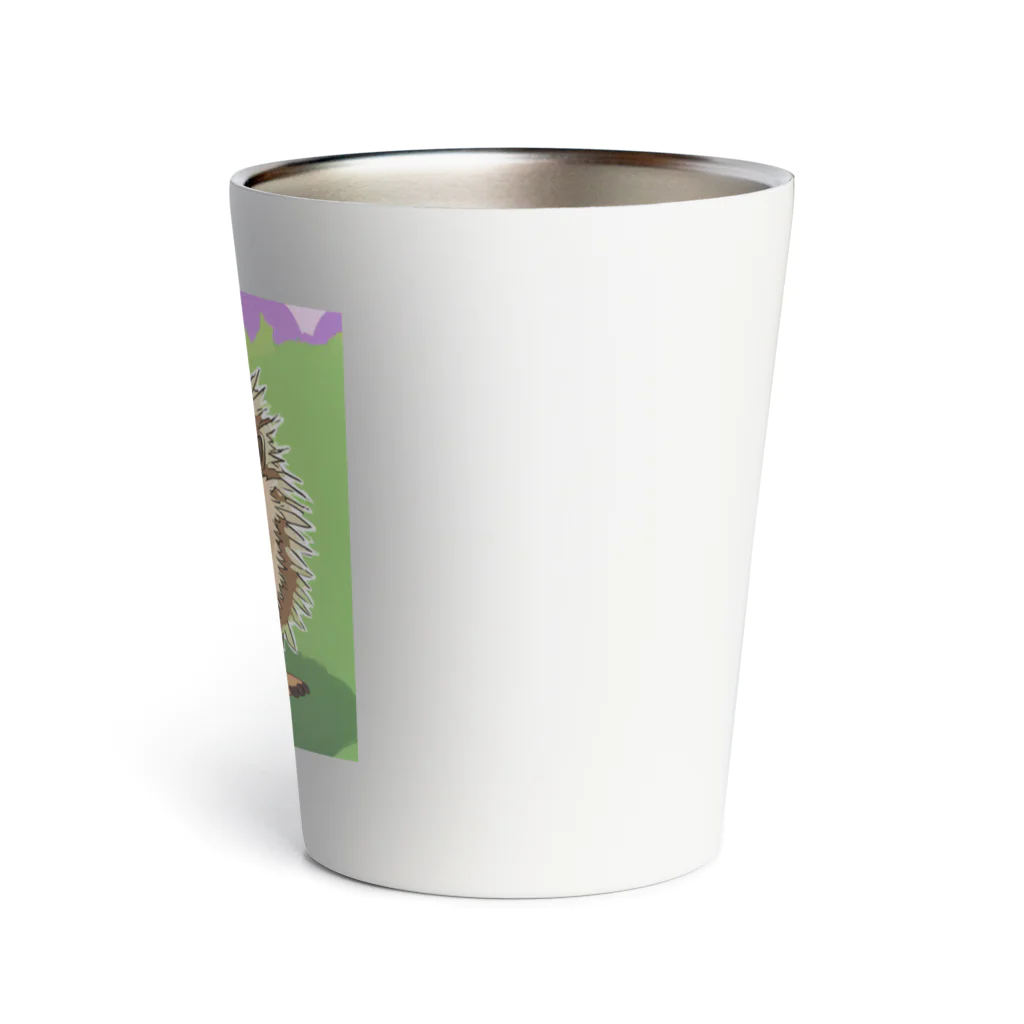 ta-haのイラストハリネズミグッズ Thermo Tumbler