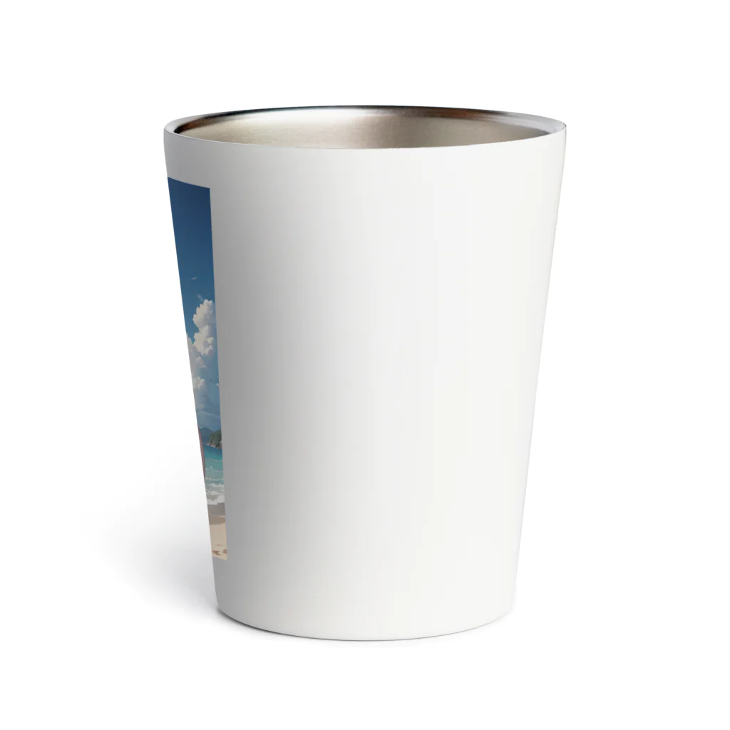 RGセクシーガールの猫耳ガール Thermo Tumbler