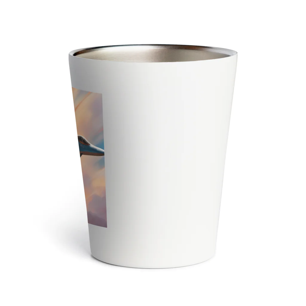 ぽんちょのhikouki Thermo Tumbler