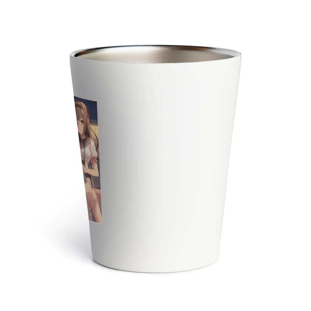 KAZU SHOPの萌え系　癒し女子 Thermo Tumbler