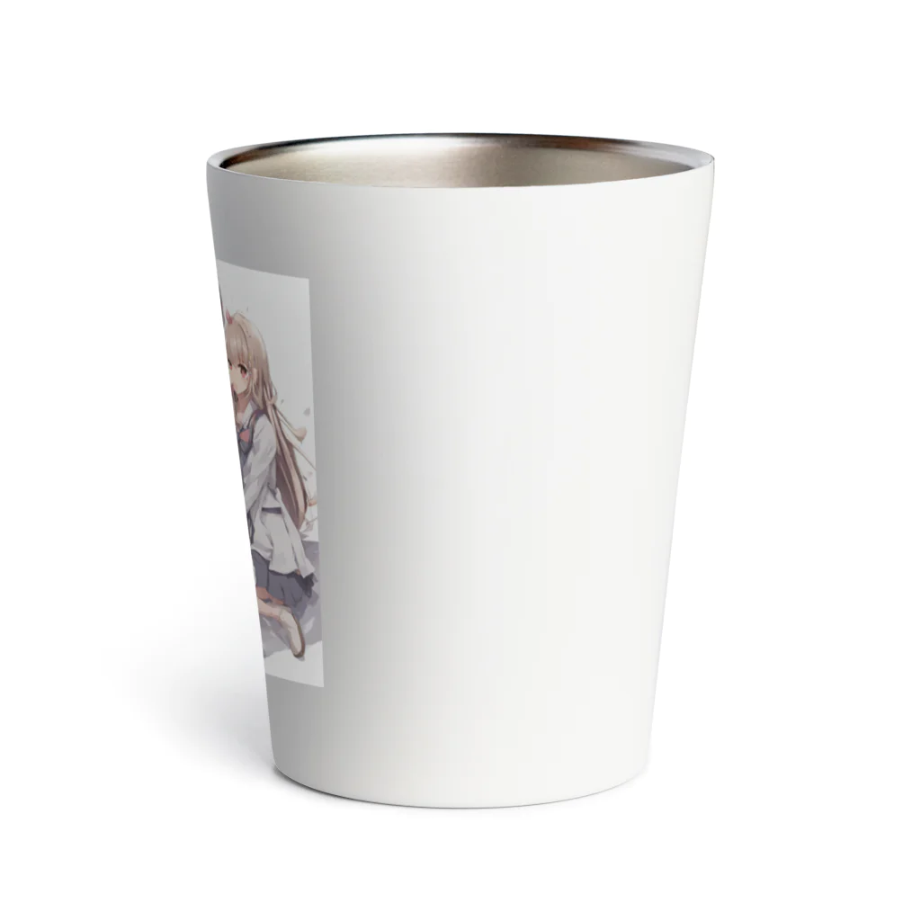 KAZU SHOPの萌え系　癒し系女子　 Thermo Tumbler