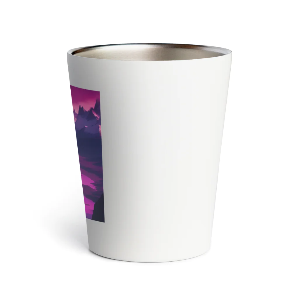 YoMiTの有名な観光スポットをイメージした画像：パタゴニア（アルゼンチン、チリ） Thermo Tumbler