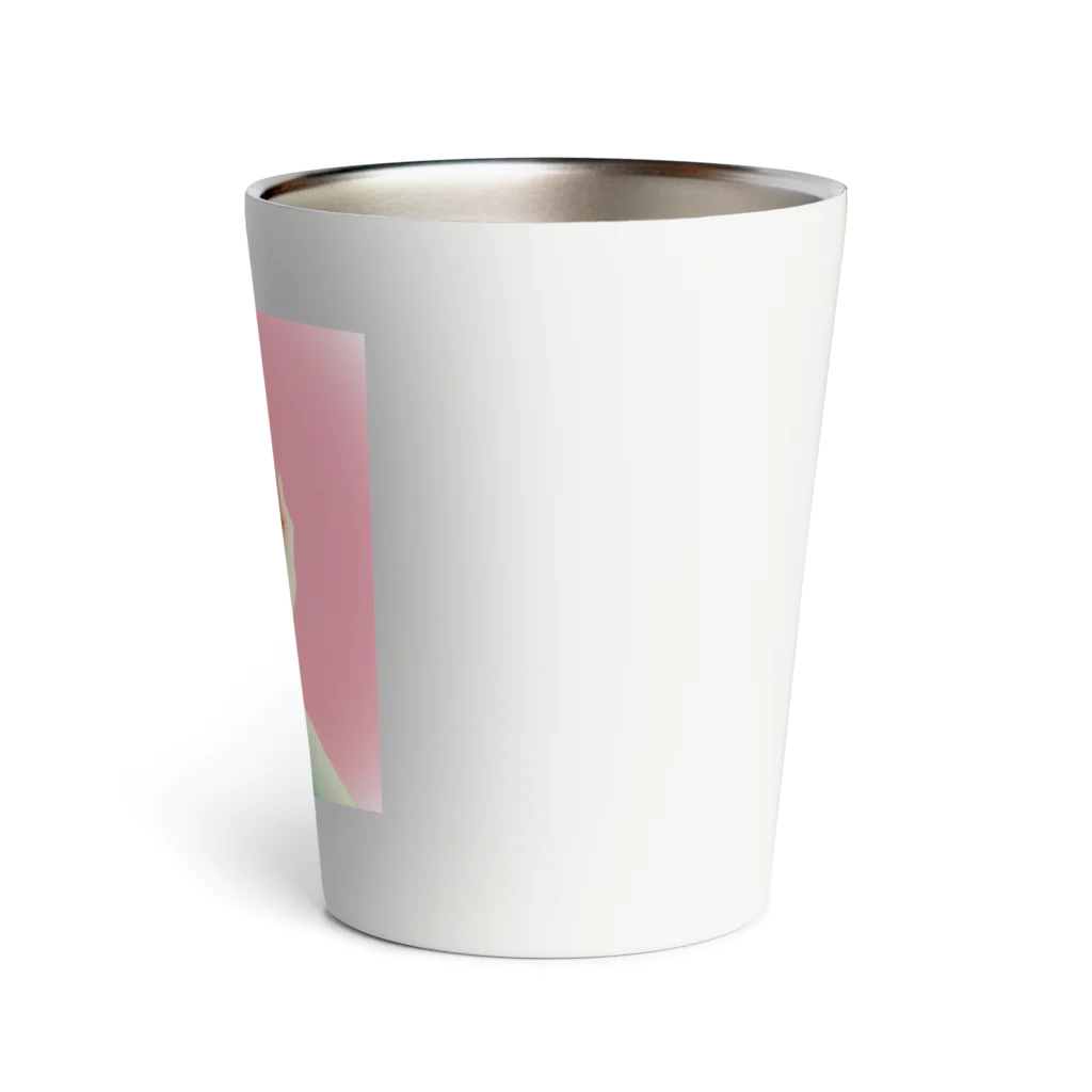 taku_workshopの包みたいハート Thermo Tumbler