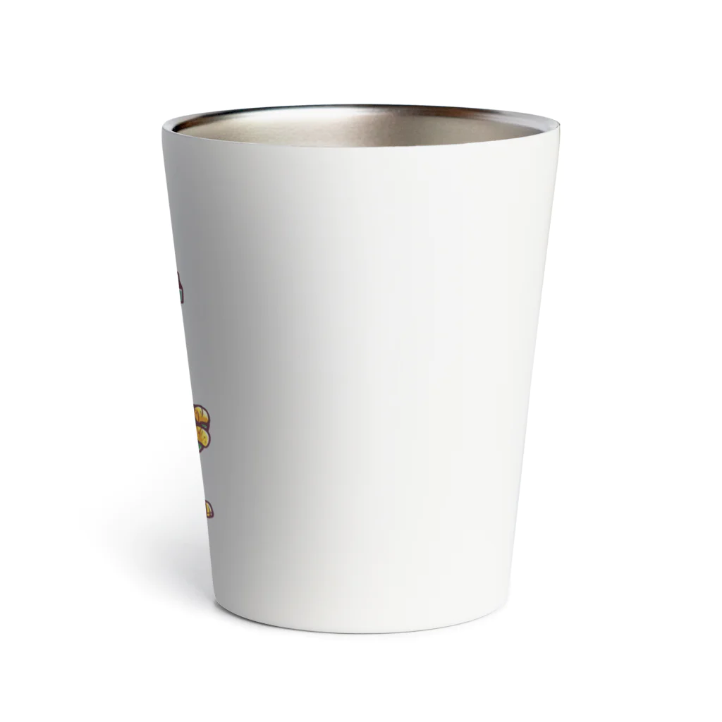 Vasetti_pressのパーカーを着たワニ Thermo Tumbler